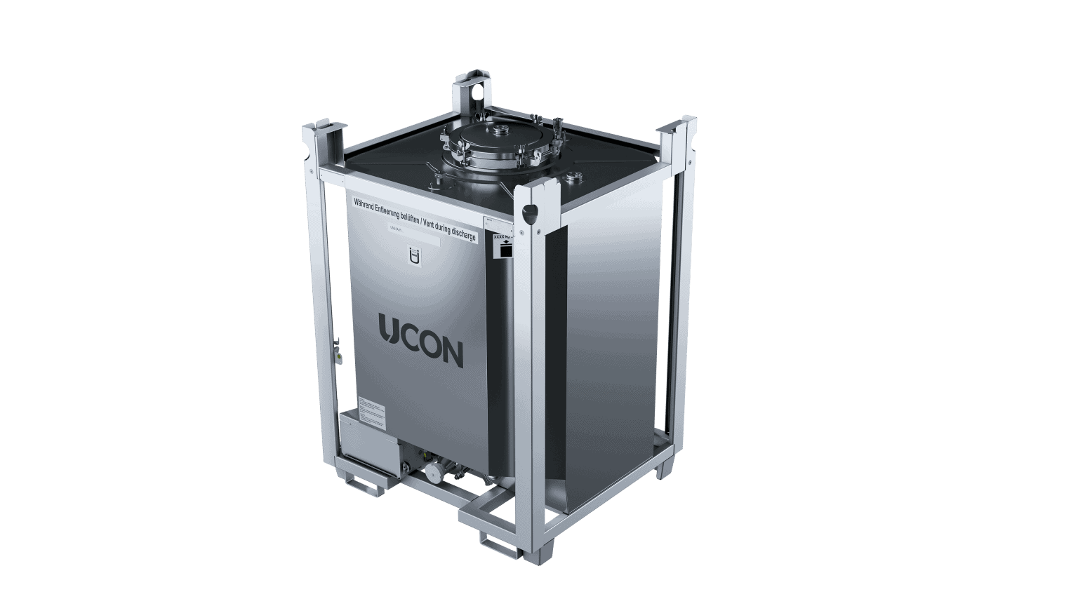 Ucon Shell 液体用ステンレス製IBCコンテナ|UCONコンテナシステム